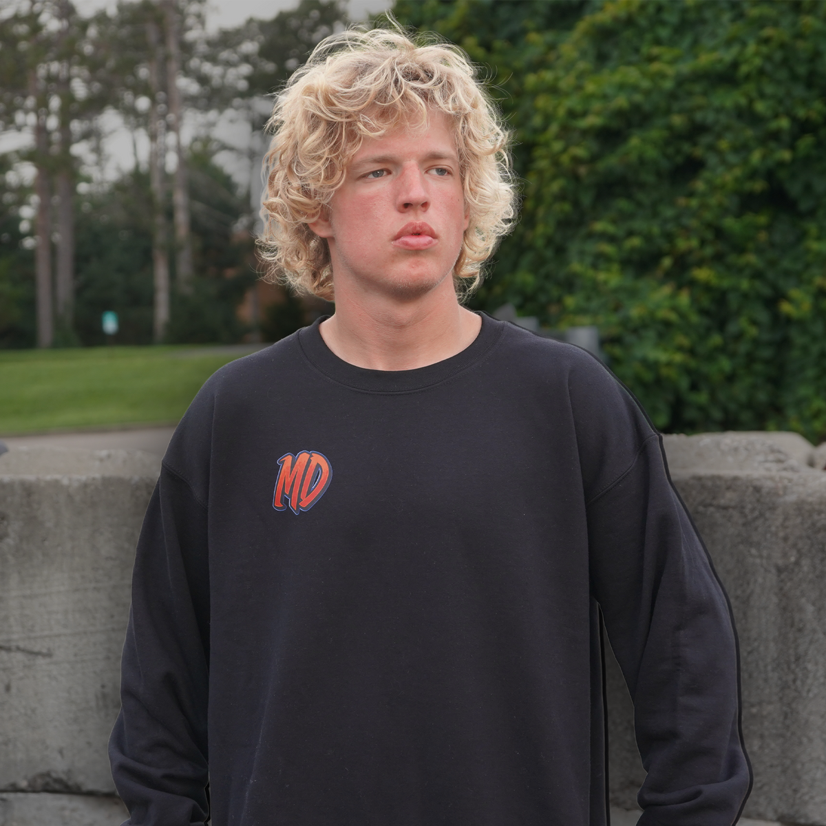 Skate or Die Nighttime-sweatshirt