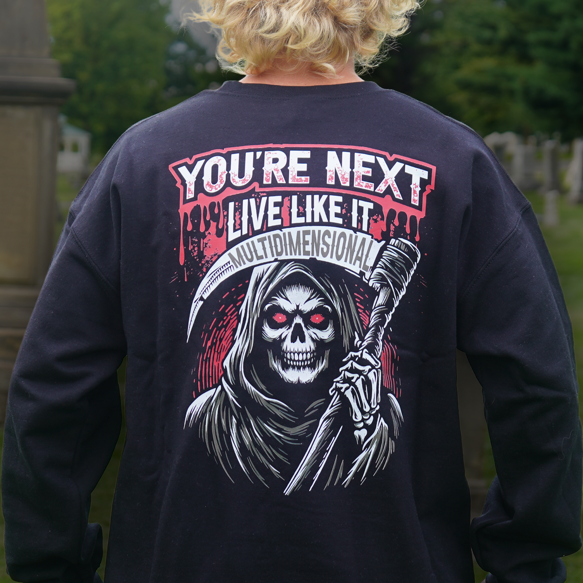 The Reaper Sweatshirt-Black