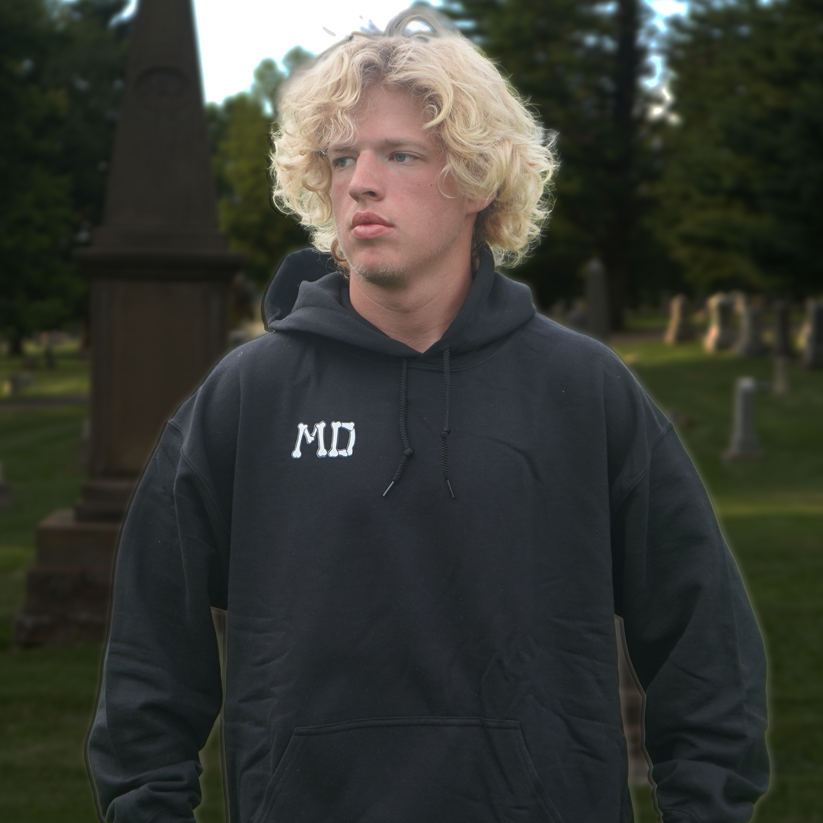 The Reaper Hoodie-Black