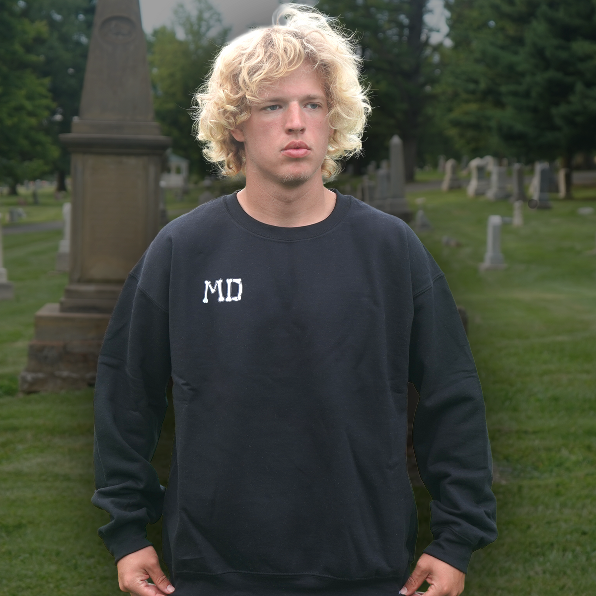 The Reaper Sweatshirt-Black